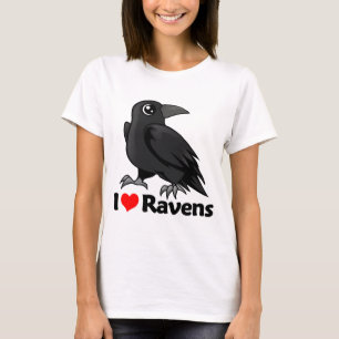 I Love Ravens T-Shirt