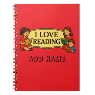 I Love Reading Drawstring book bag