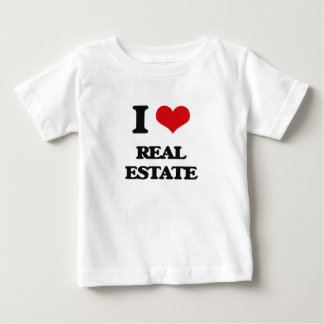 I Love Real Estate Baby T-Shirt
