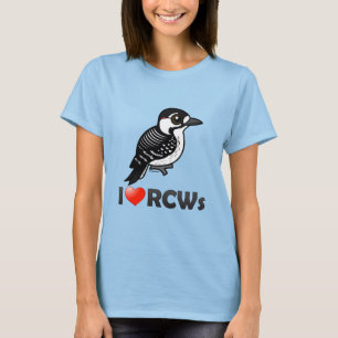 I Love Red-cockaded Woodpeckers T-Shirt