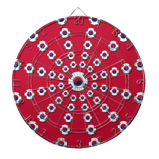 I love Red Dartboard (Front)