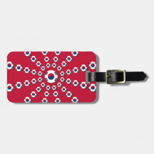 I love Red Luggage Tag