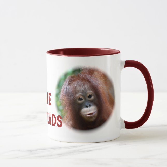I Love Redheads Mug (Right)