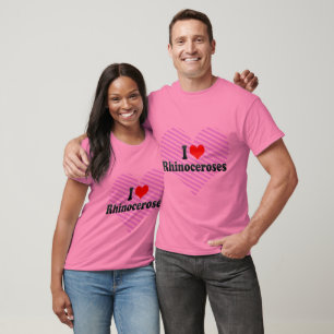 I Love Rhinoceroses T-Shirt