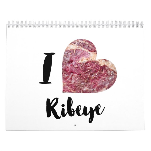 I LOVE RIBEYE CALENDAR (Cover)