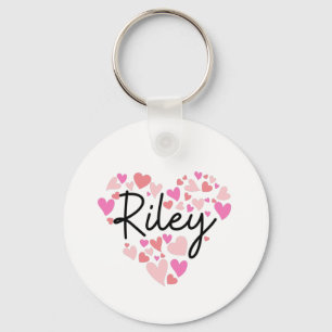 I love Riley Key Ring