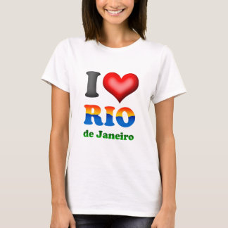 I Love Rio de Janeiro, Brazil The Wonderful City T-Shirt