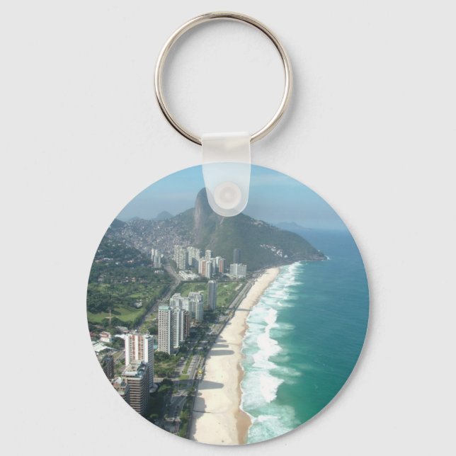 I Love Rio de Janeiro Key Ring (Front)