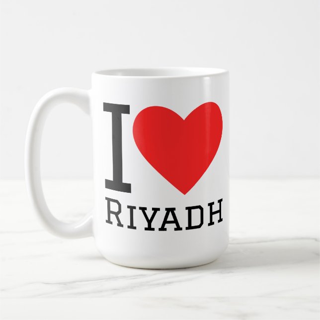 I love Riyadh  Coffee Mug (Left)