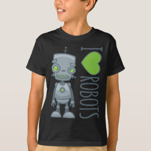 I Love Robots T-Shirt