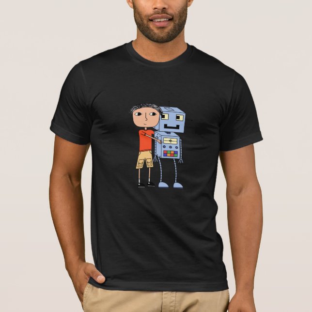 I Love Robots - T-Shirt (Front)
