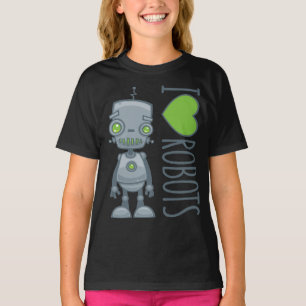 I Love Robots T-Shirt