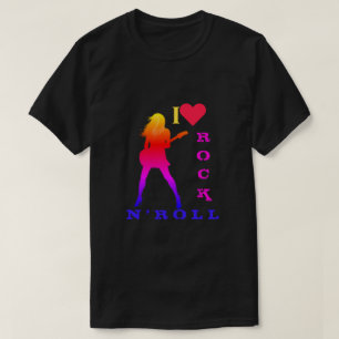 I Love Rock N' Roll - Rock N' Roll Girl T-Shirt