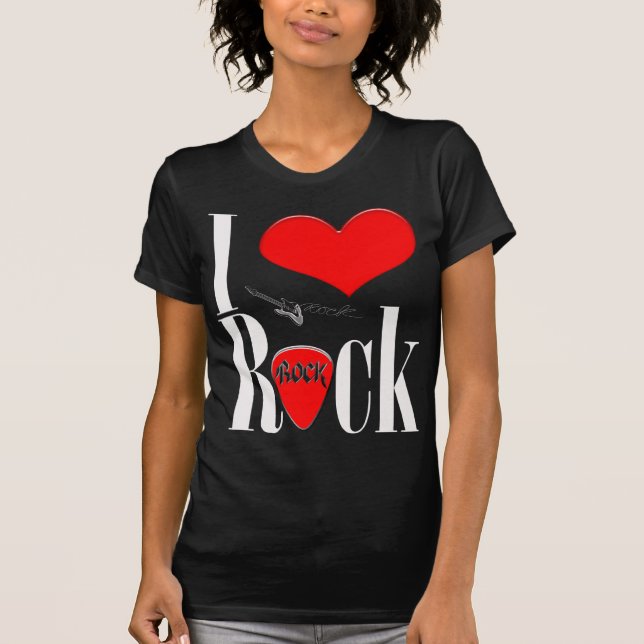 I love rock T-Shirt (Front)