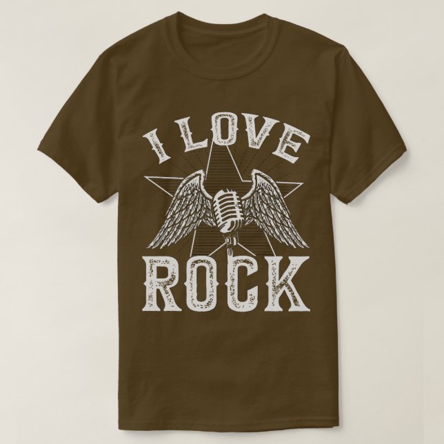 I love rock T-Shirt (Design Front)