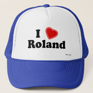 I Love Roland Trucker Hat