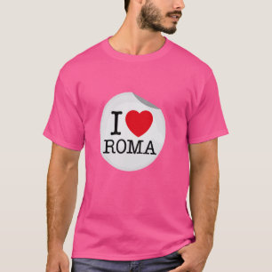 I Love Roma, Cool Rome Italy Art & Culture graphic T-Shirt
