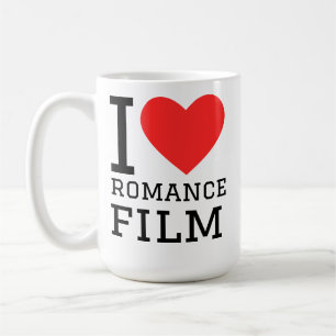 I love romance film coffee mug