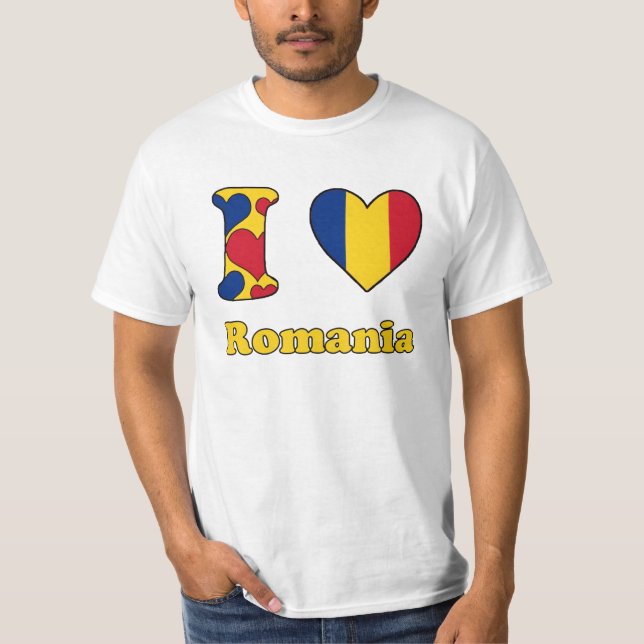 I love Romania T-Shirt (Front)