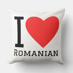 I love Romanian Cushion