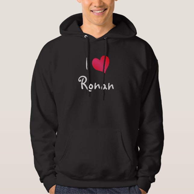 I Love Ronan Hoodie (Front)