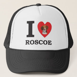 I Love Roscoe the Bed Bug Dog Trucker Hat