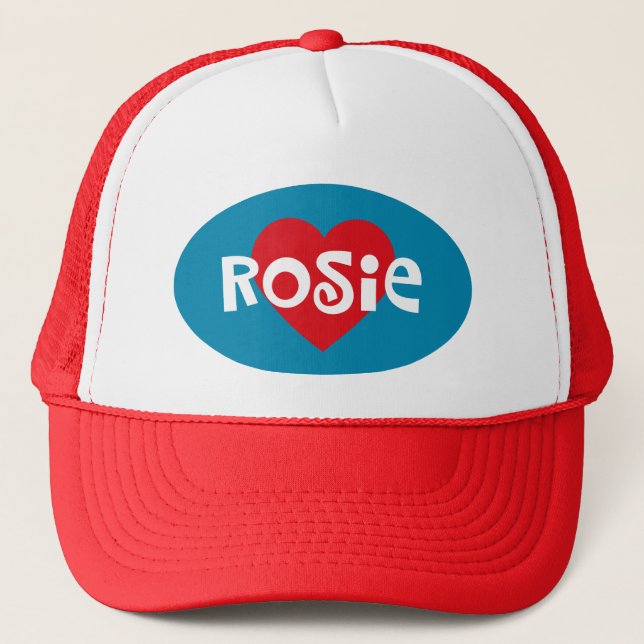 I Love Rosie Trucker Hat (Front)