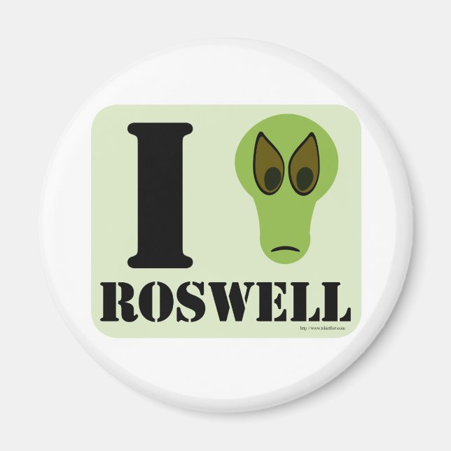 I Love Roswell Magnet (Front)