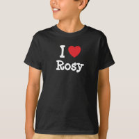 I love Rosy heart T-Shirt