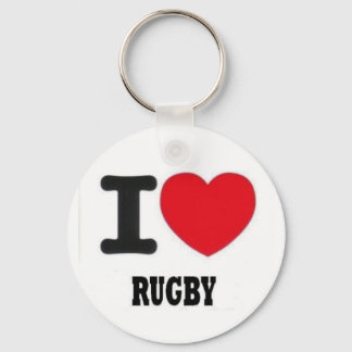 i love rugby2 key ring
