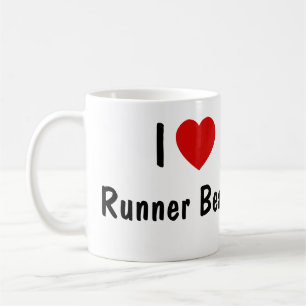 I Love Runner Beans Coffee Mug