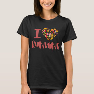 I Love Running (For Food) T-Shirt