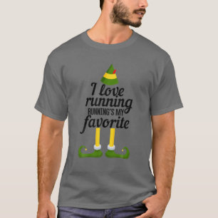 I Love Running, Running's My Favourite Funny Chris T-Shirt