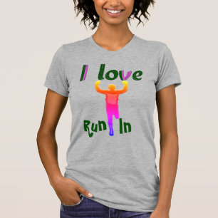 I Love Running with Compassion  T-Shirt