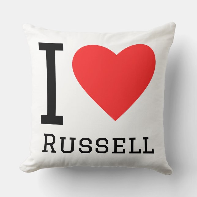 I love russell cushion (Front)