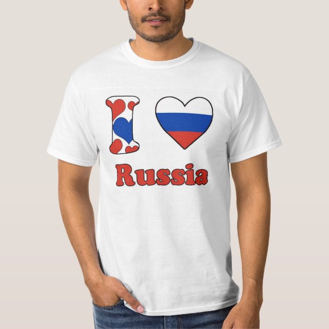I love Russia T-Shirt (Front)
