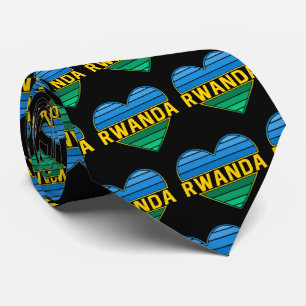I Love Rwanda, Rwandan Rwandese Heart Tie