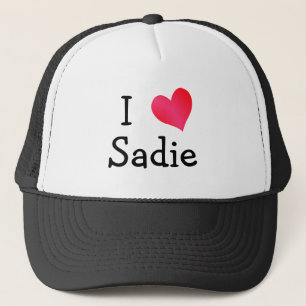 I Love Sadie Trucker Hat
