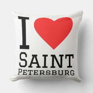 I love Saint Petersburg  Cushion
