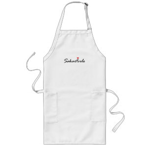 I love Sakartvelo Tbilisi Long Apron