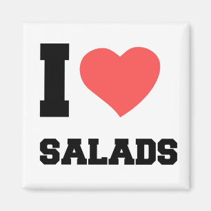 I LOVE SALADS MAGNET