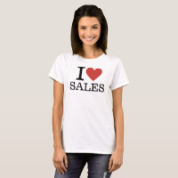 I ❤️ Love Sales for Employees CUSTOM Men's