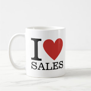 I ❤️ Love Sales - Sales Department - Mug