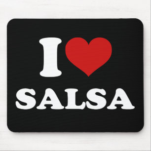 I Love Salsa Mouse Pad