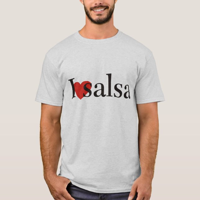 I love salsa T-Shirt (Front)