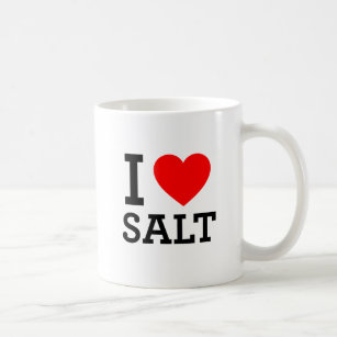 I Love Salt Coffee Mug