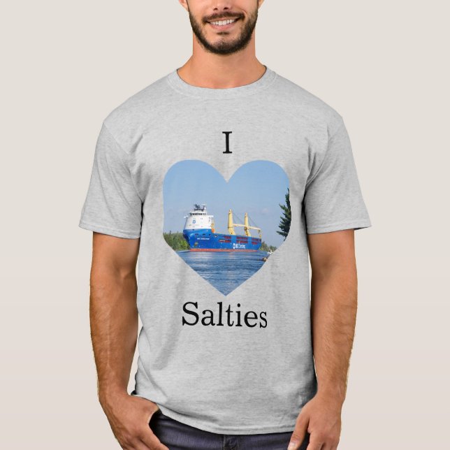 I Love Salties F&B shirt (Front)