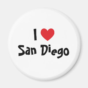 I Love San Diego Magnet
