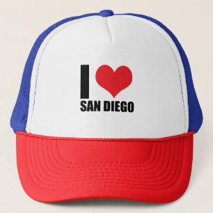 I love San Diego Trucker Hat