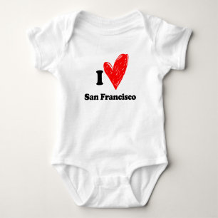 I love San Francisco Baby Bodysuit